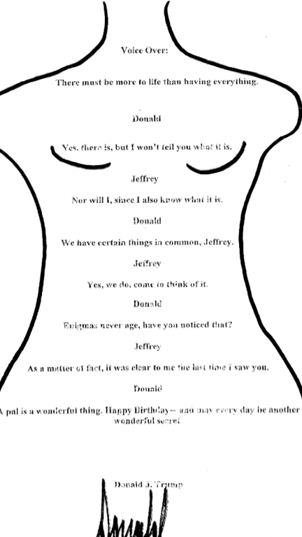 House Committee releases Epstein 'birthday book'