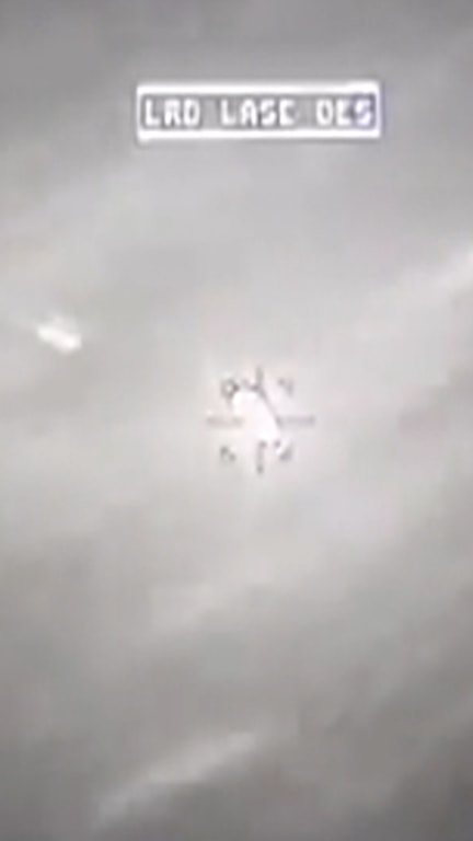 Video appears to show UAP hit by missile