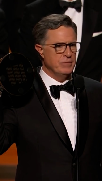 Stephen Colbert's heartfelt speech after winning Emmy