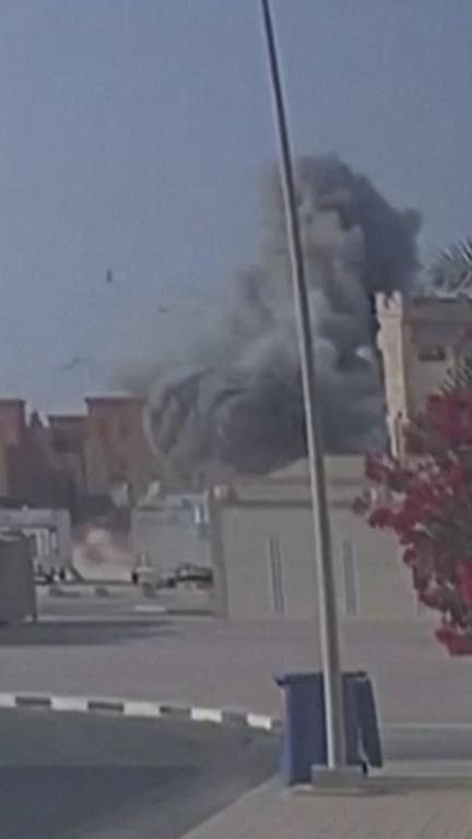 Video shows Israeli attack on Hamas leaders in Qatar