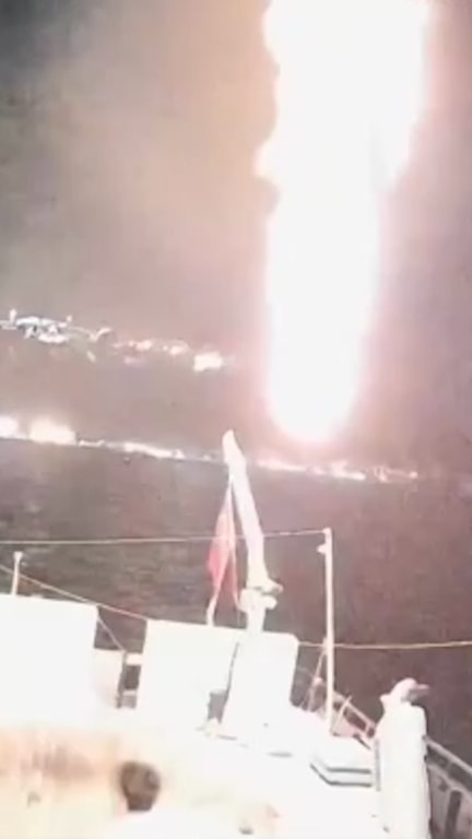 Gaza flotilla struck by second reported drone attack