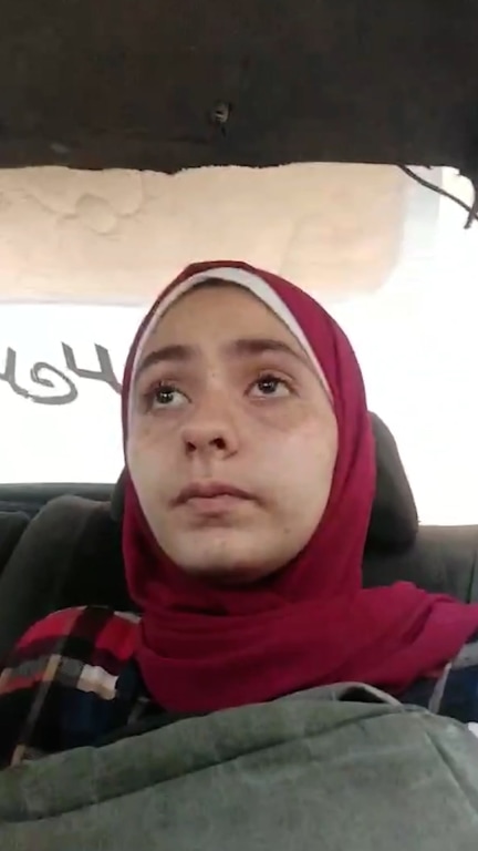 Palestinian teen describes fleeing from Gaza City