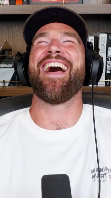 Travis Kelce’s favorite response to his engagement news