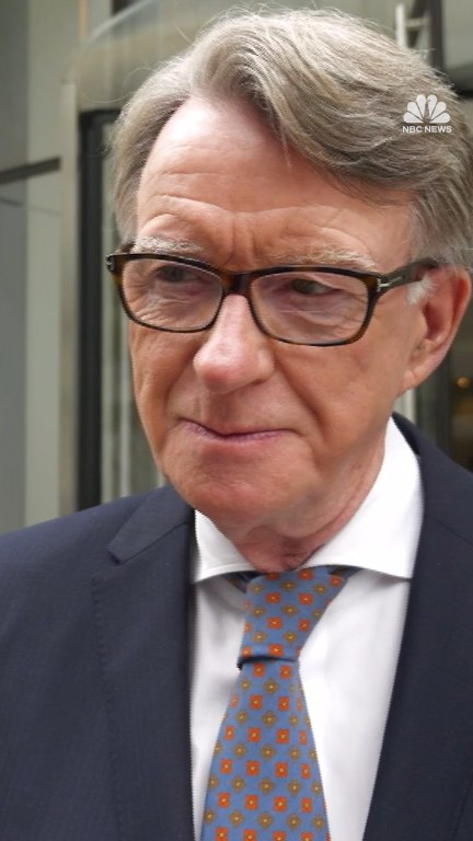 U.K. ambassador to U.S. fired over Epstein links
