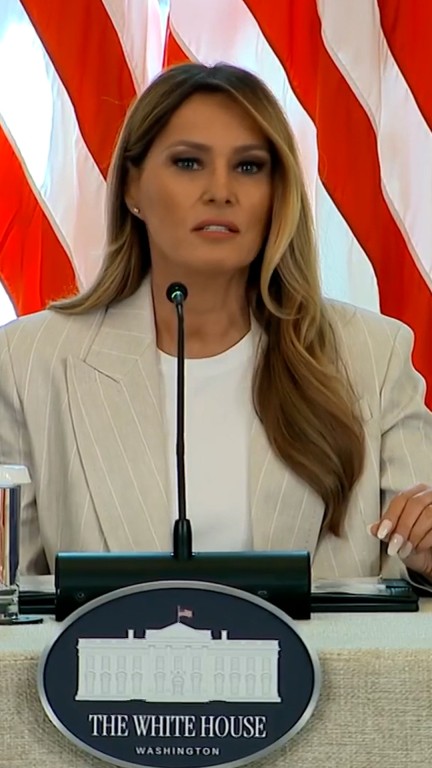 Melania Trump meets with AI education task force