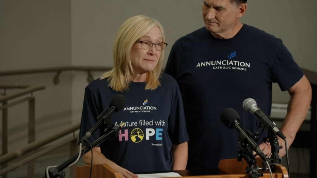 Parents of Minneapolis church shooting victim urge Vance to act on gun violence
