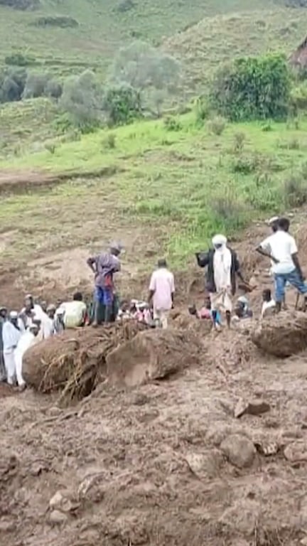 Landslide kills more than 1,000 people in Sudan