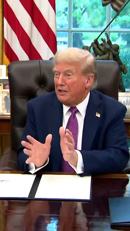 Trump jokes about taking a day off from appearances