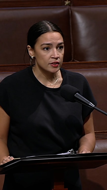 AOC reminds House of 'who Charlie Kirk was'