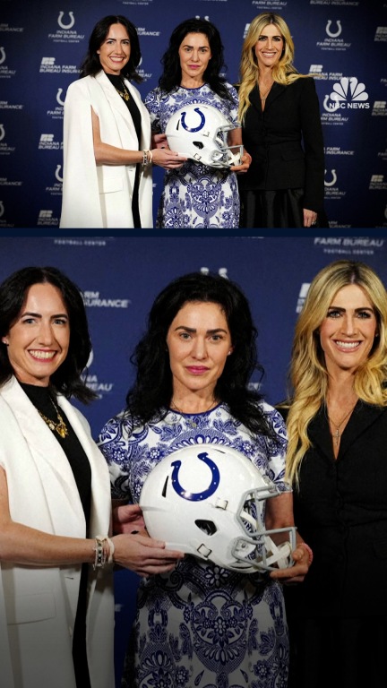 Three sisters become owners of the Indianapolis Colts