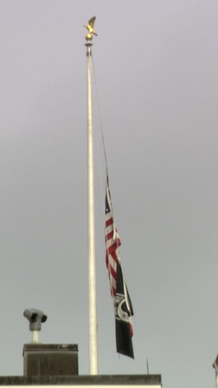 White House flags at half-staff to honor Charlie Kirk