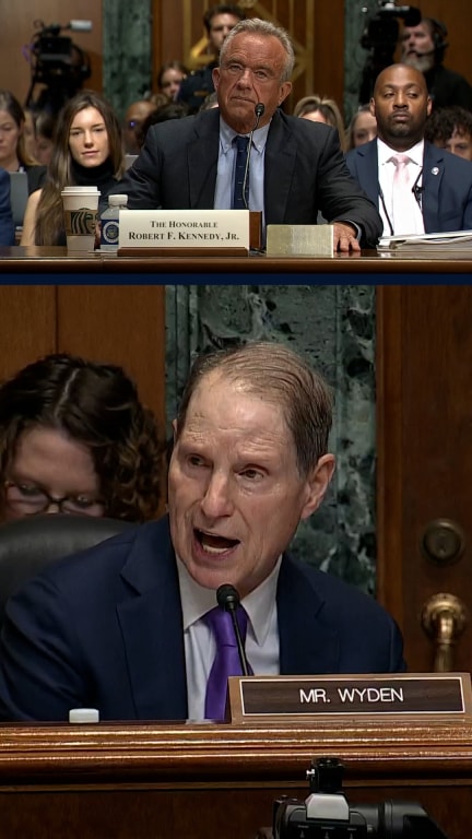 Wyden asks that RFK Jr. be sworn in, Crapo denies request