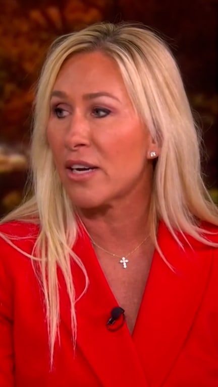 Marjorie Taylor Greene criticizes leaders on 'The View'