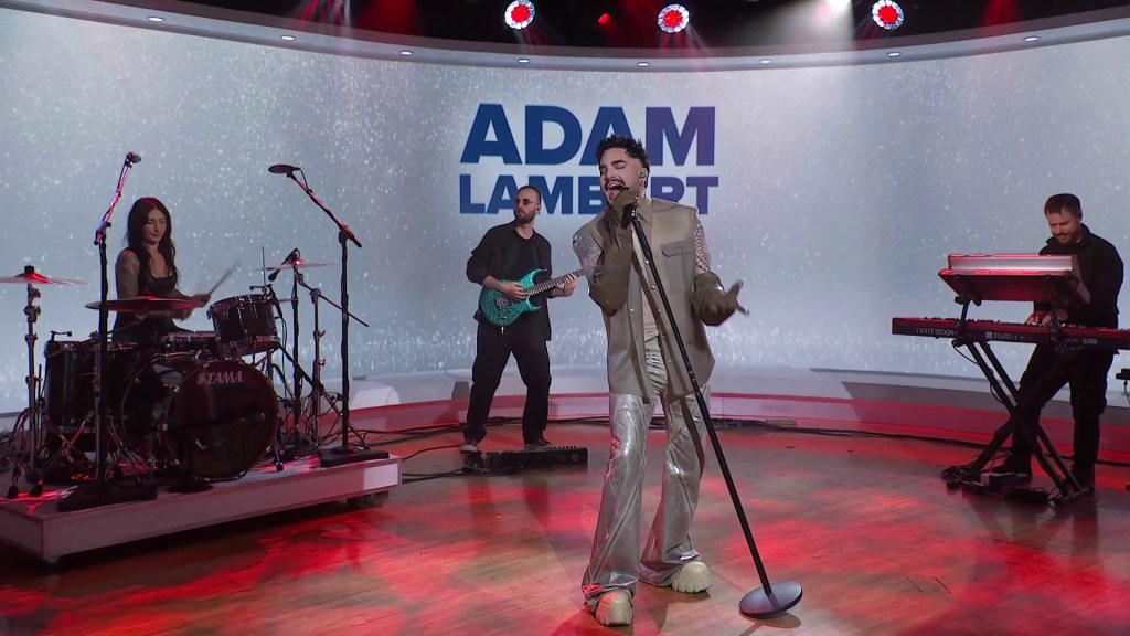 See Adam Lambert Perform ‘Eat U Alive’ Live on TODAY