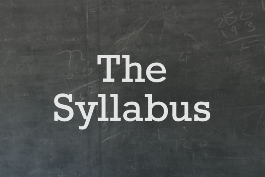 Фото course Syllabus. Syllabus teacher.