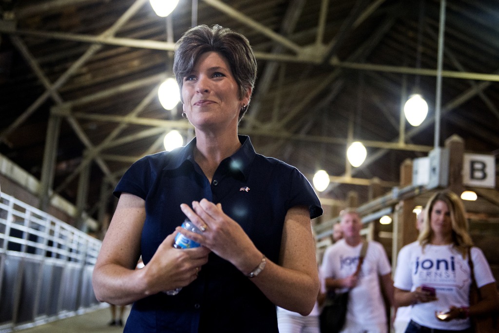 Iowa's Joni Ernst didn't disclose income from rental property.
