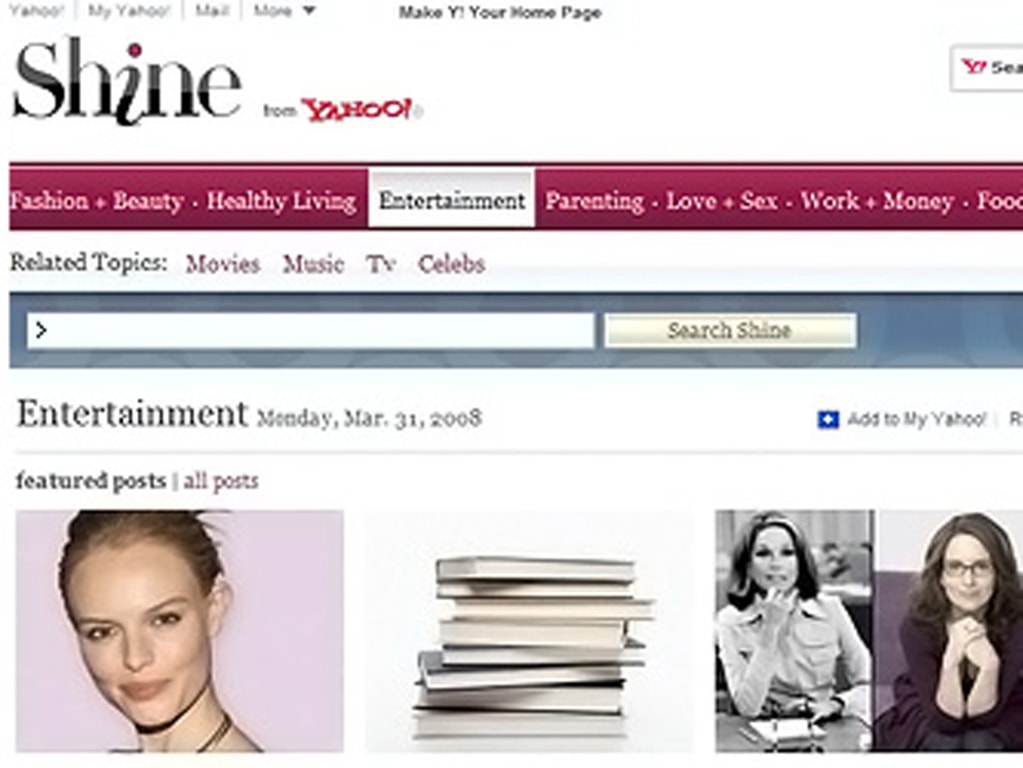 New Yahoo Site To Shine On Women