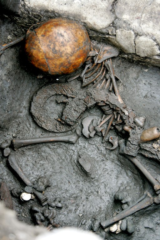 Archaeologists uncover rare child sacrifice