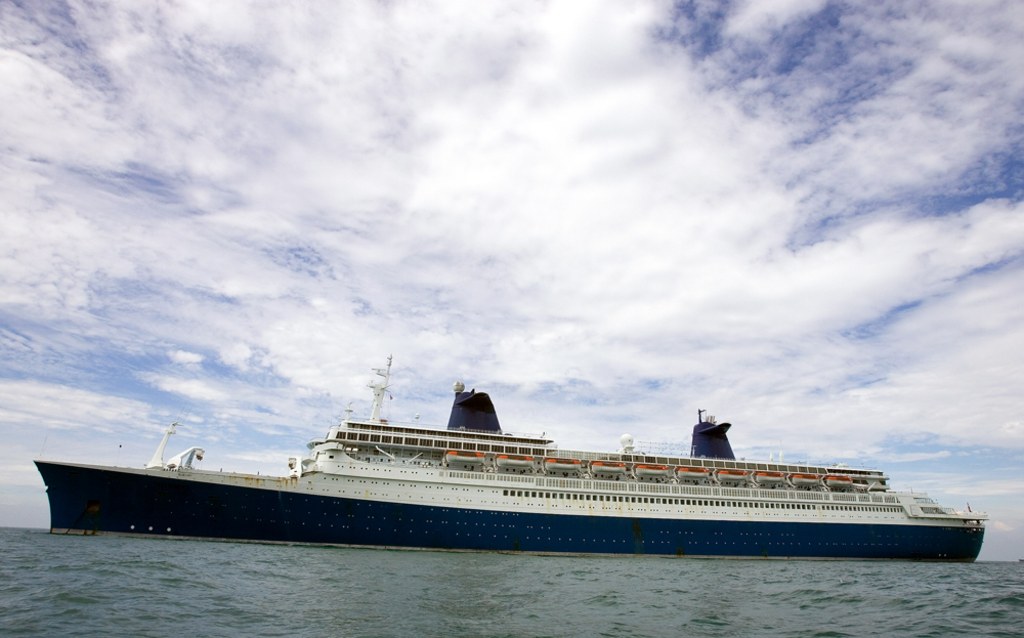 Retired Cruise Ship Now Asbestos Battleground