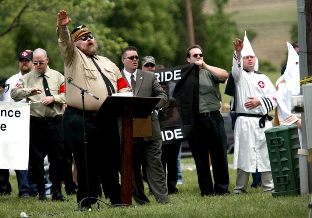Ku Klux Klan stages rally at Antietam