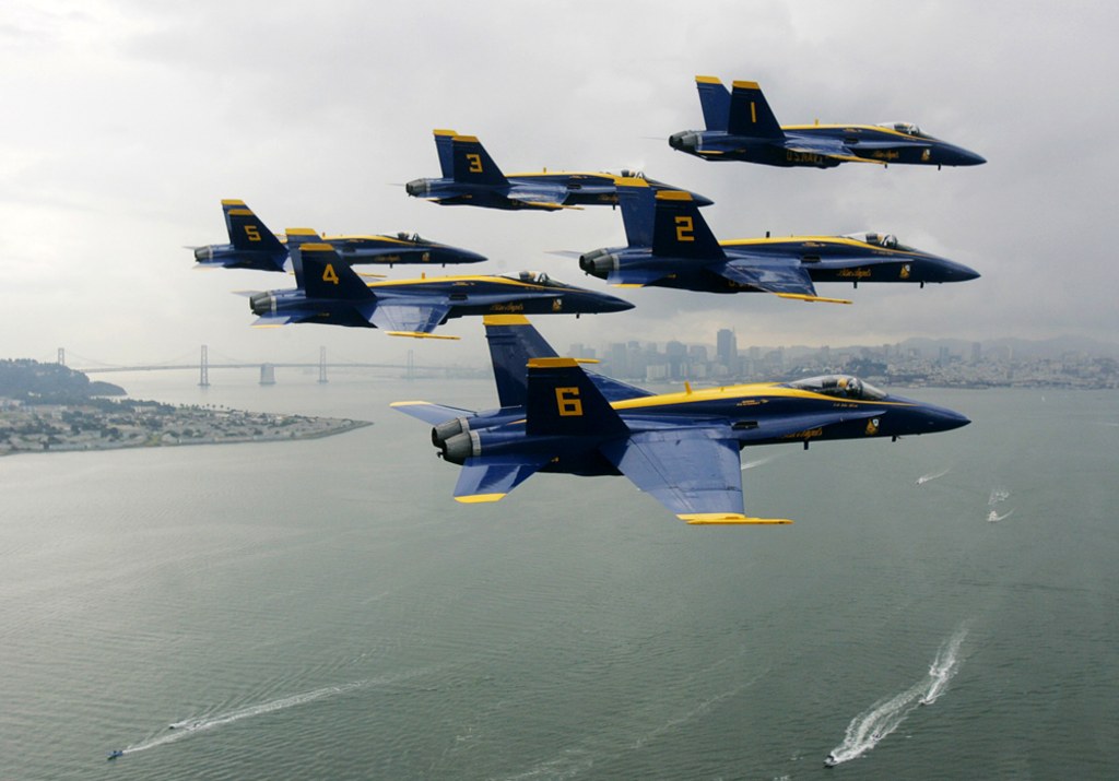 Blue Angels mark 60 years of aerial theatrics