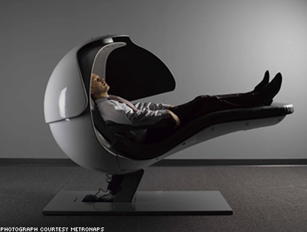 Space outlet pod chair