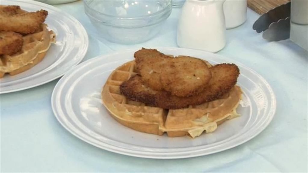 Paula Deen Shares Her Quick Chicken And Waffles Recipe