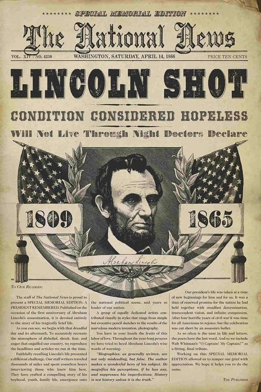 Abraham Lincoln Assassination Anniversary: How the Day Was Covered