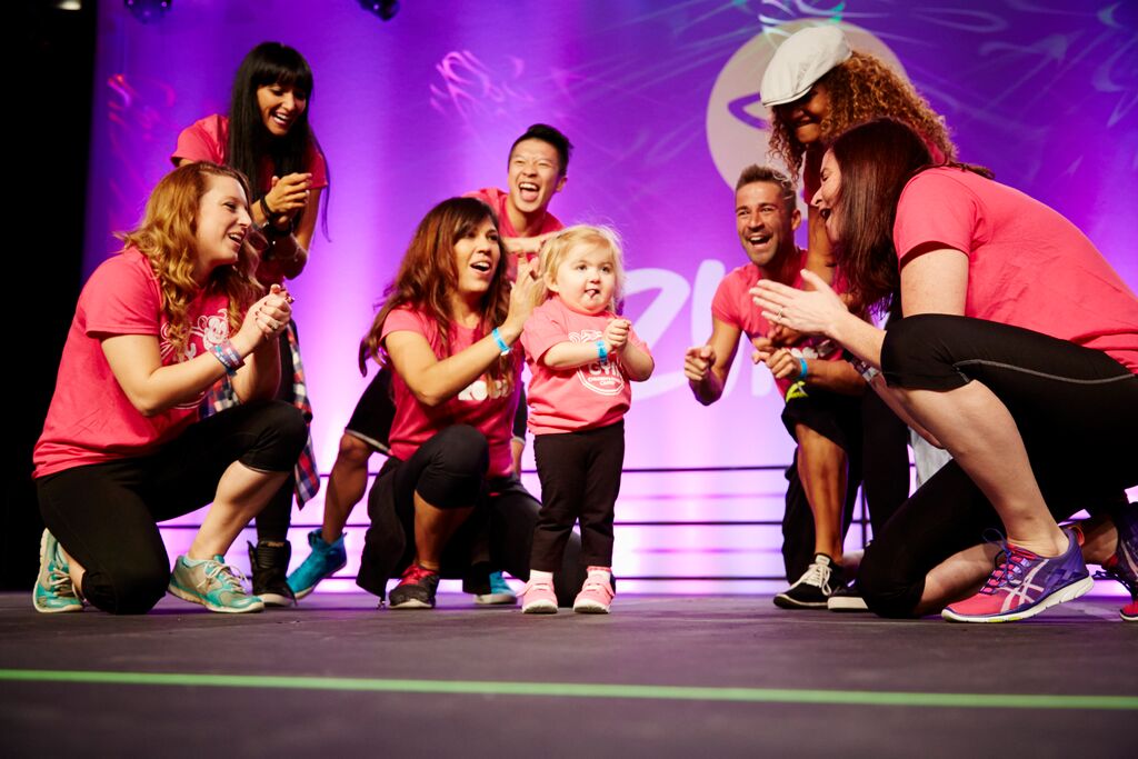 Audrey Nethery 6 Year Old Girl With A Bone Marrow Disease Is Zumba Sensation