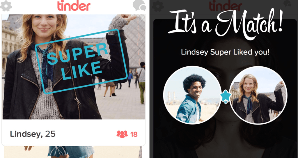 Tinder Users Everywhere Can Now 'Super Like' Profiles.