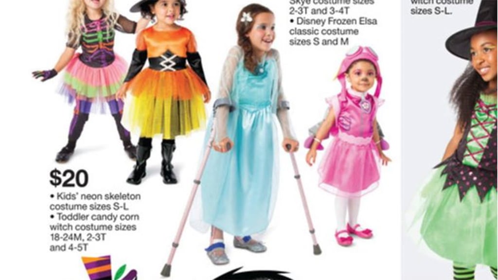 Special needs mom cheers Target ad featuring girl on crutches