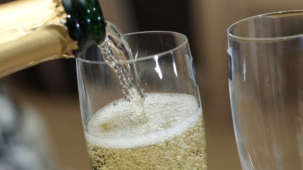 New Year's Eve Champagne and sparklers for less than $20