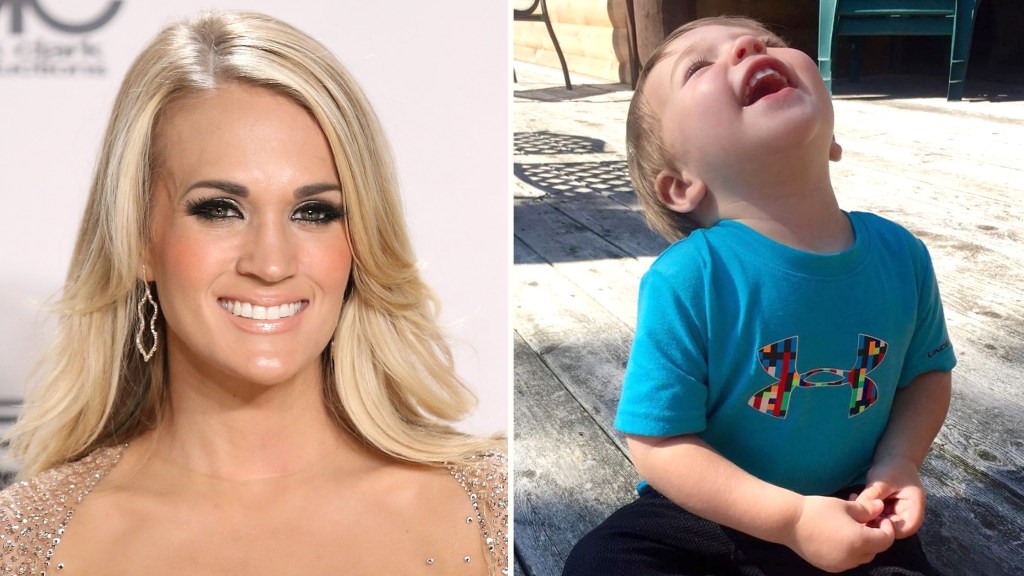 Carrie Underwood shares super cute pic of son Isaiah: 'I don't deserve such  sweetness'