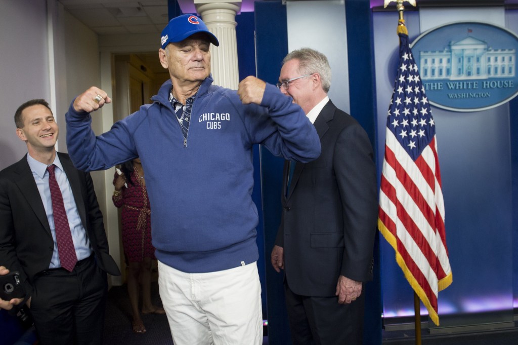 Bill Murray basks in 'beautiful' victory as Obama invites Cubs to White  House, Chicago Cubs