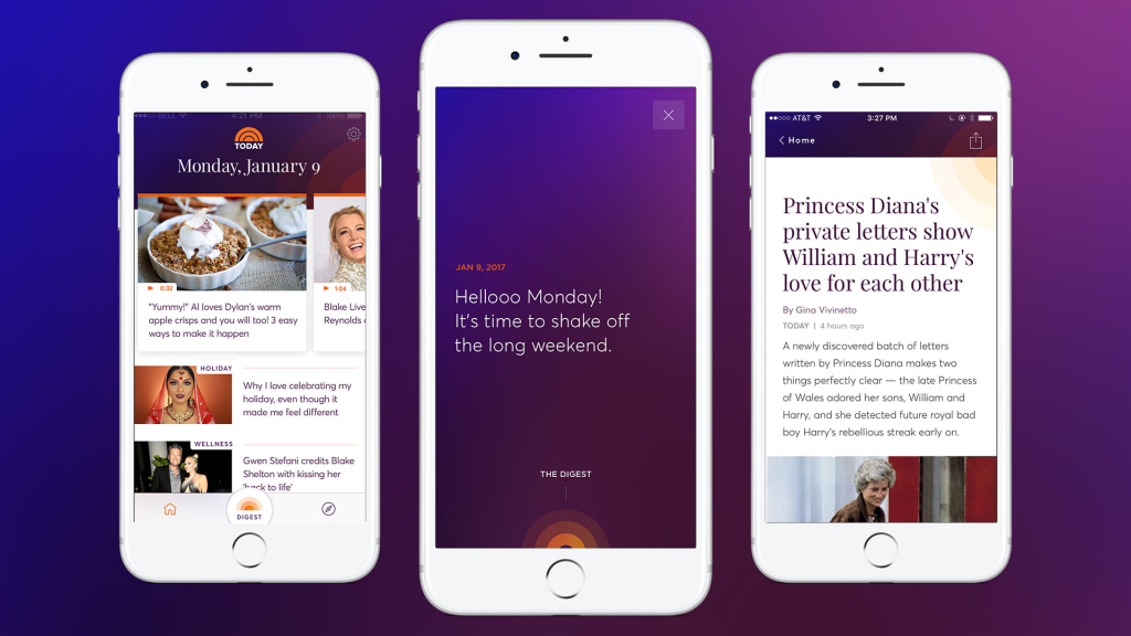 TODAY show has a new app Catch up quickly watch video be delighted