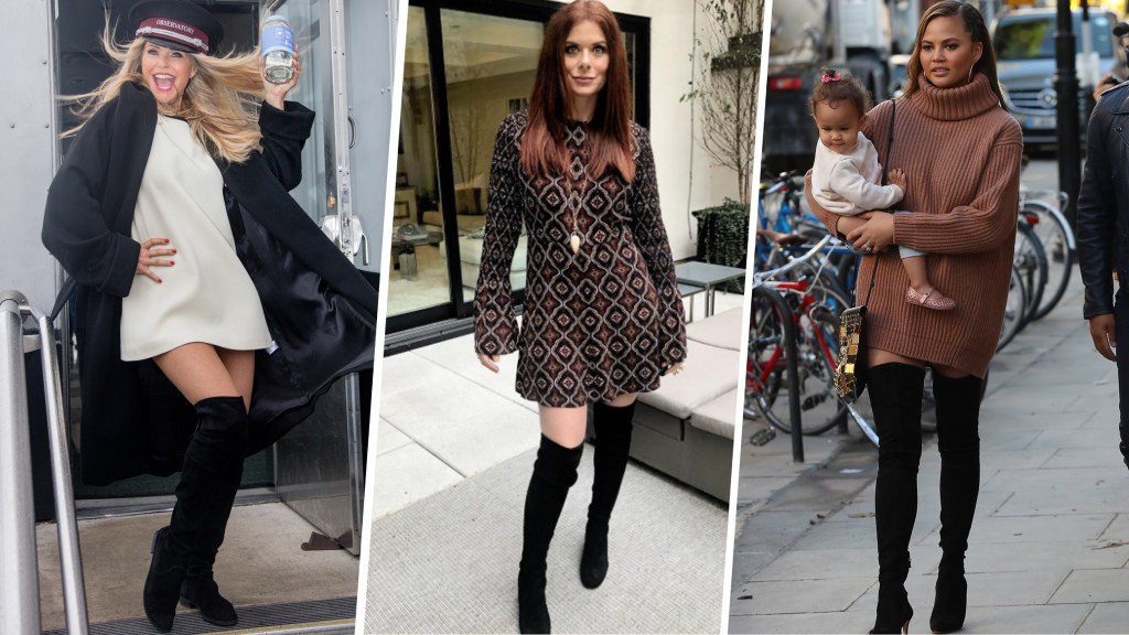Lampshading style trend Chrissy Teigen Christie Brinkley rock