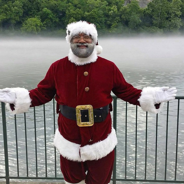 dark santa costume