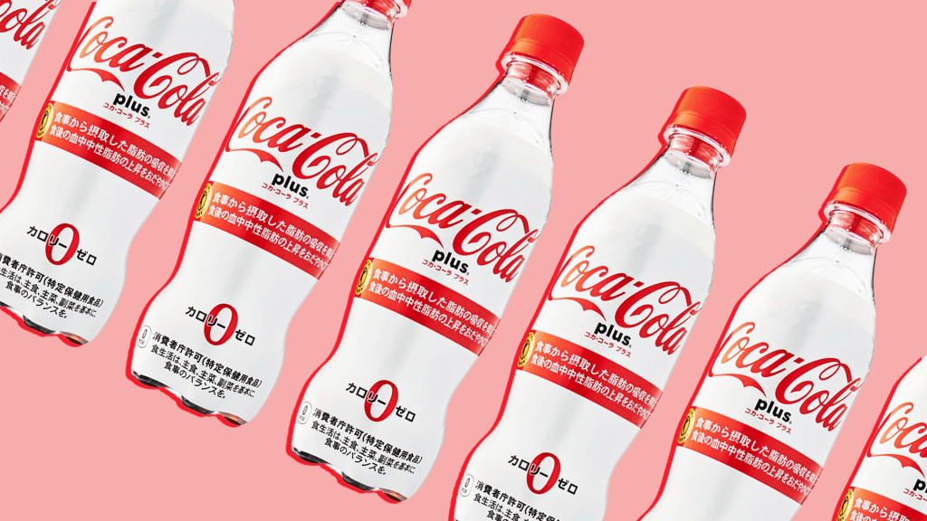Japan's Coca-Cola Plus has an unexpected ingredient