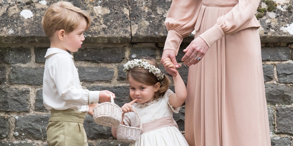 princess charlotte's bridesmaid dress Seashells On The Ocean Dress  Charmingly Brunette