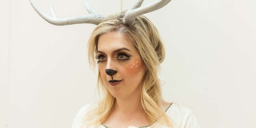 Halloween makeup tutorial: Try this easy deer costume