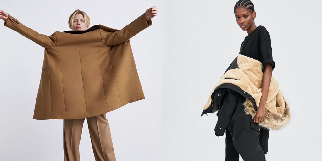Zara models pose in the craziest ways in their online store