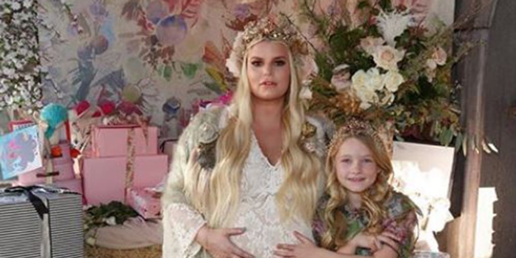 Jessica Simpson shares 'Birdie's Nest' baby shower pics and maybe