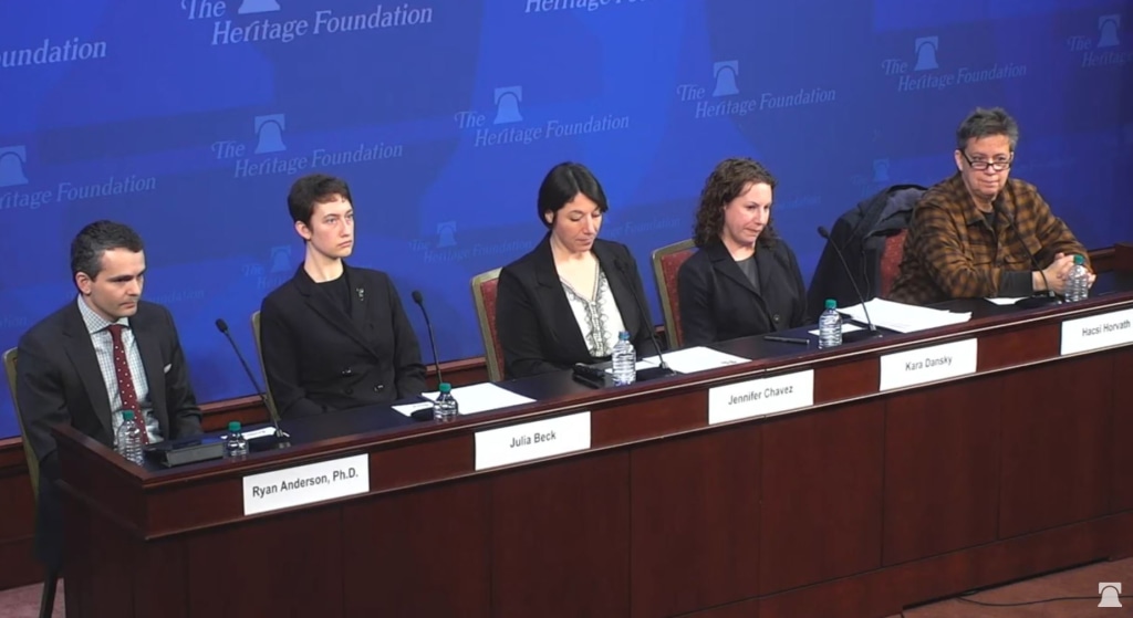 Conservative Group Hosts Anti Transgender Panel Of Feminists From The Left