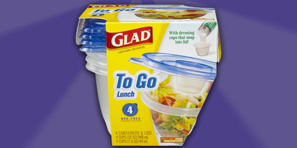 FYI, The Lid On Your Glad Food Container Has A Secret Second