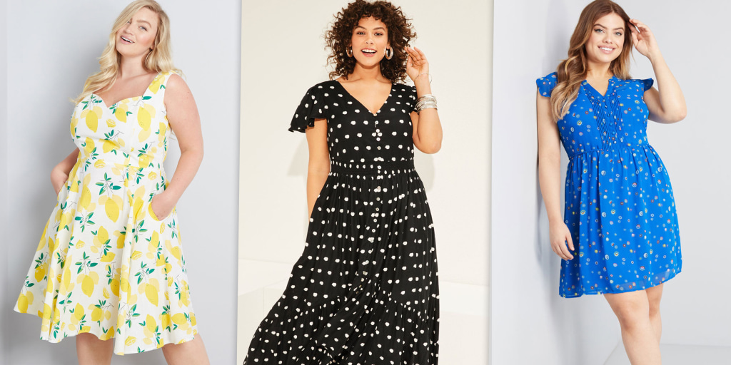 Best dresses for short plus size shop