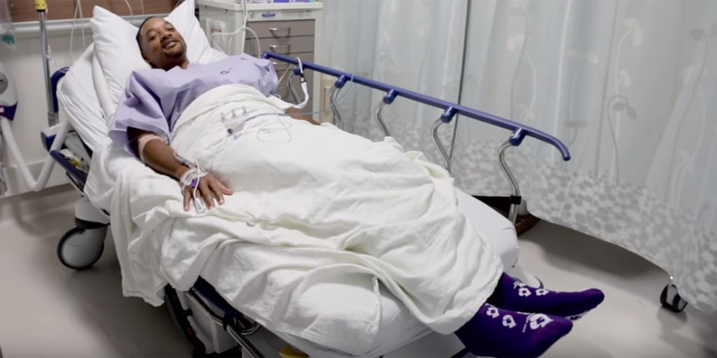 Will Smith undergoes 1st colonoscopy and learns polyp was removed