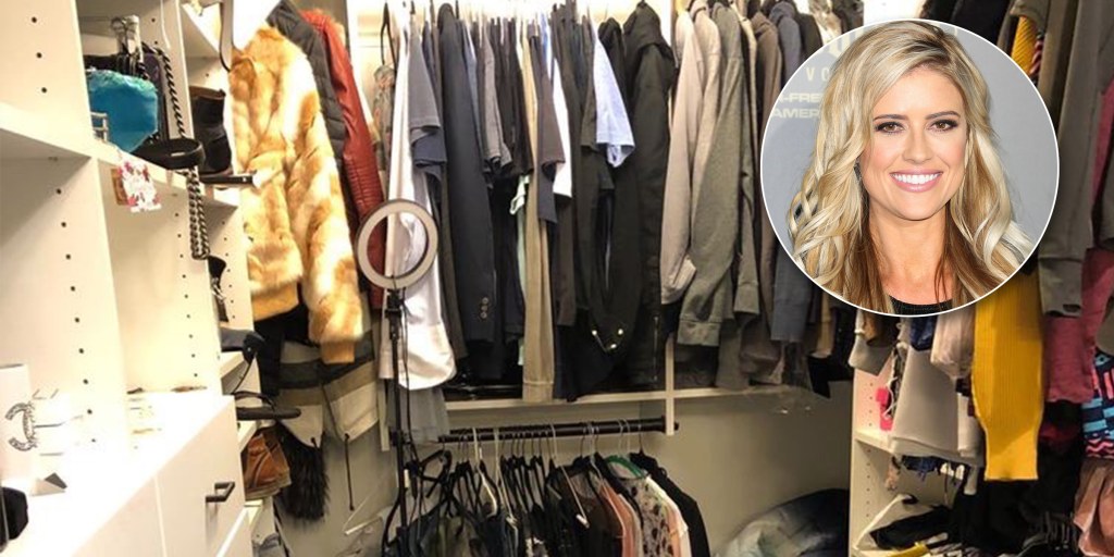 See Christina Anstead's closet go from messy to magnificent after a makeover