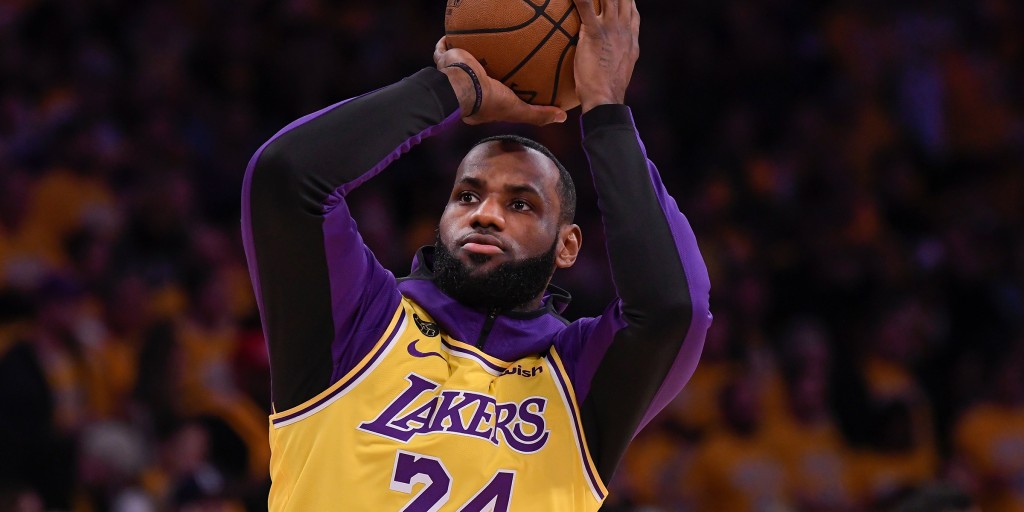 What number does lebron wear clearance