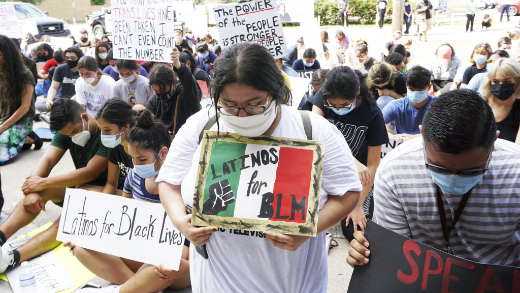 Latinx for black lives shirt clearance