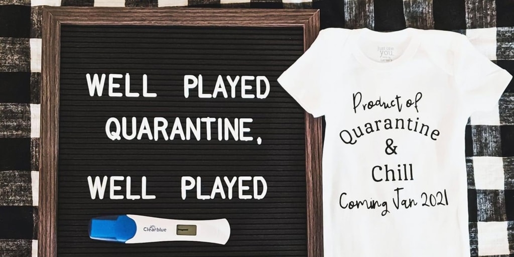 It's begun: Hilarious quarantine pregnancy announcements - Mums At The Table